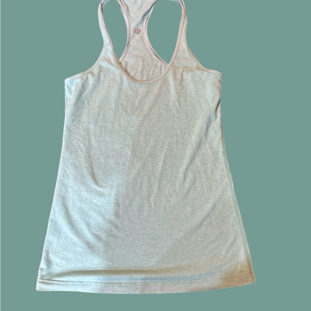 Women's light green Lululemon Tank Top
